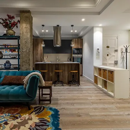 Lägenhet 110 M2 In Abando Close To Guggenheim With Parking Bilbao